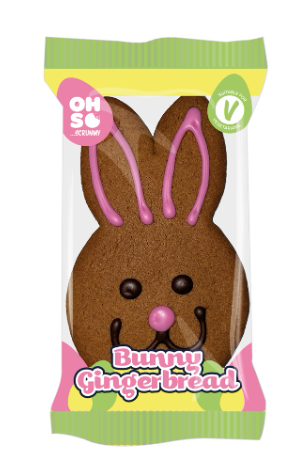 900244 SAV. Oh So Scrummy Gingerbread Easter Bunny 53g (20 Pack)