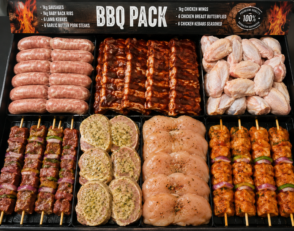 WAL. BBQ Pack Containing the following