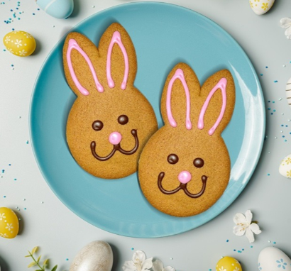 900244 SAV. Oh So Scrummy Gingerbread Easter Bunny 53g (20 Pack)