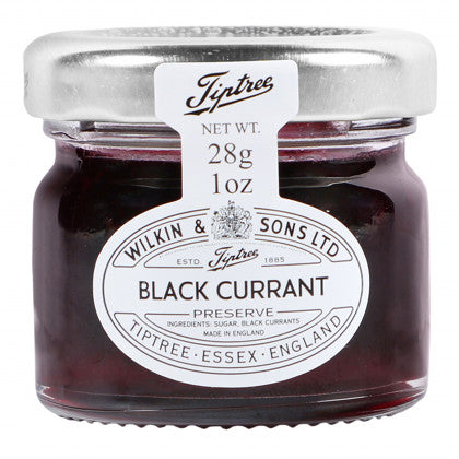 Elite. Blackcurrant Jam Jars Tiptree 72x28g