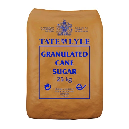 Elite. Tate & Lyle Granulated Sugar 25kg