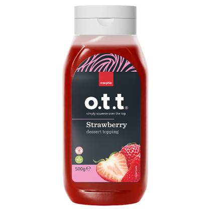 Elite. Strawberry Topping OTT Macphie 500g