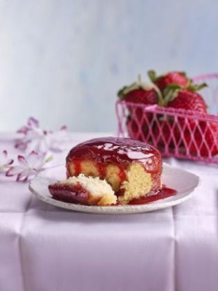 Elite. Mademoiselle Jam Sponge Pudding 12x136g