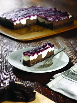 Elite. Handmade Cake Company Vegan Choc Vanilla & Cherry Cheescake Gluten Free 14ptn