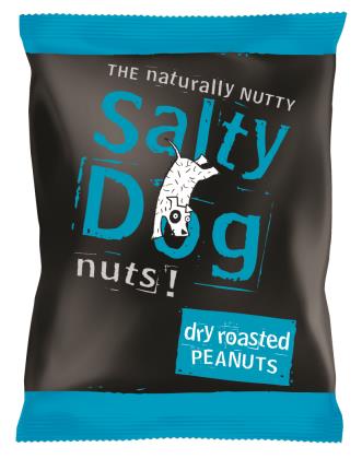 Elite. Salty Dog Bagged Roasted Peanuts (Pub Card) 45g Each