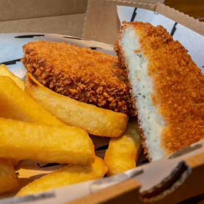 Elite. Larrys Frozen Traditional Fishcakes 24 x 110G
