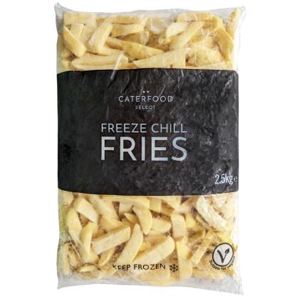Elite. Caterfood Select Freeze Chill Chips Steakhouse Fries 6x2.5kg