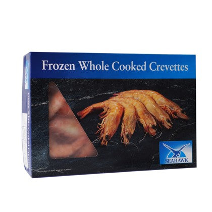 Elite. Prawns Crevettes Cooked 30/40 2KG