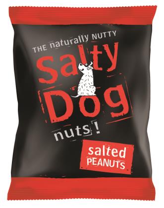 Elite, Salty Dog Bagged Salted Peanuts (Pub Card) 45g