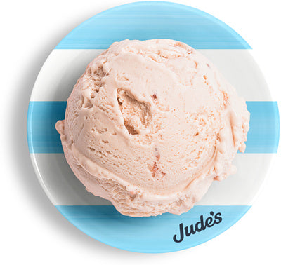 311860 SAV Ice Cream Strawberry & Cream Judes - 4 litre