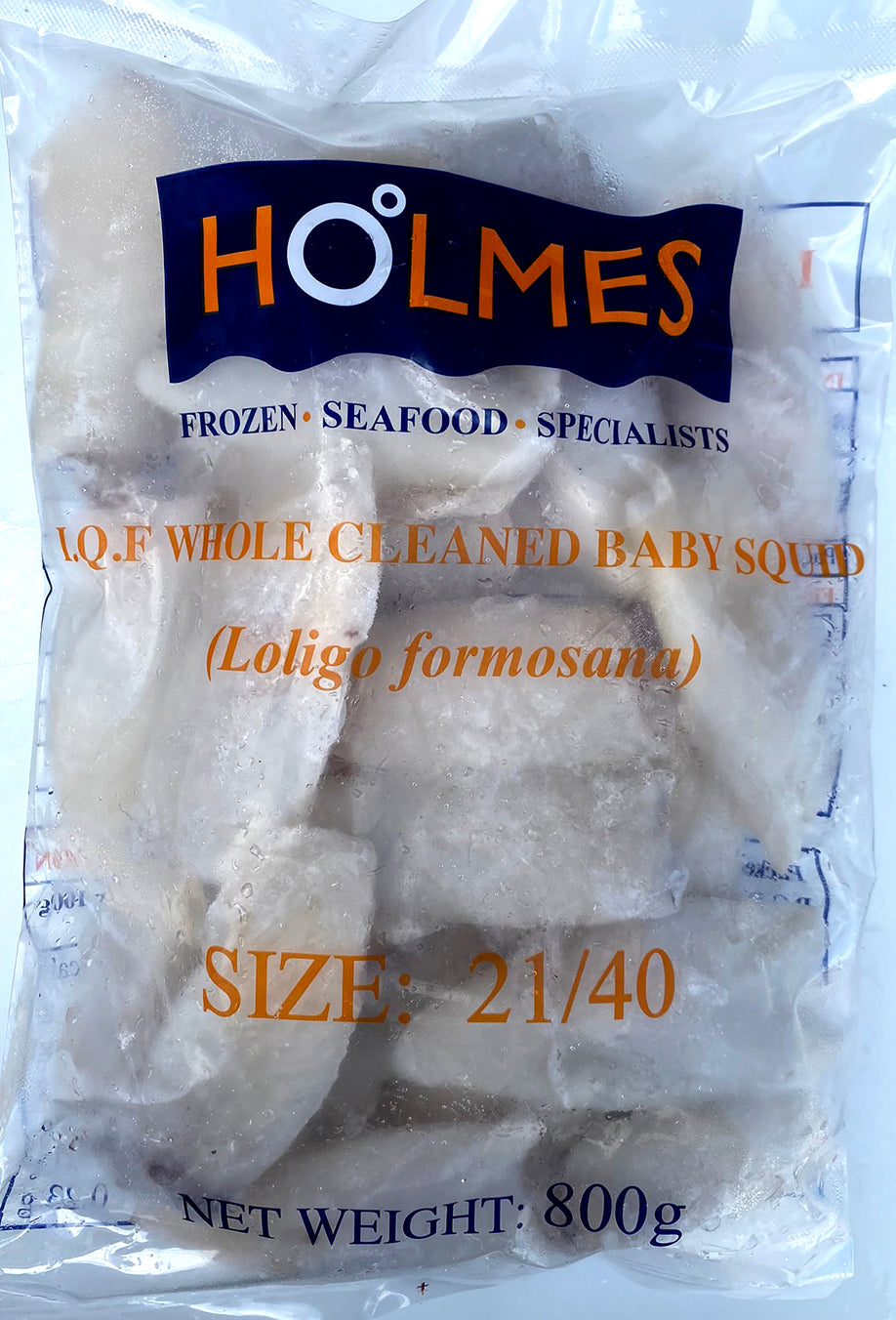 STICK. Frozen Baby Cleaned Squid. kg