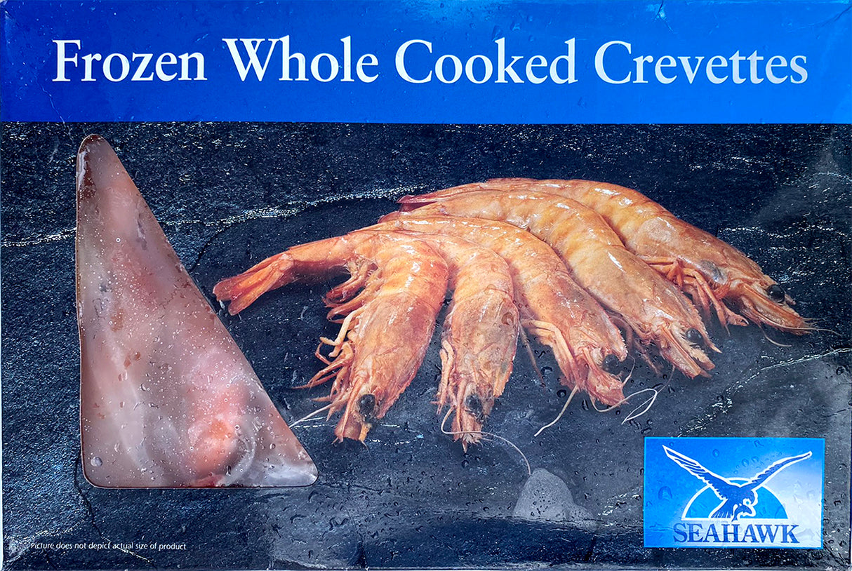 STICK. Whole Cooked Prawns Frozen. 20/20 kg