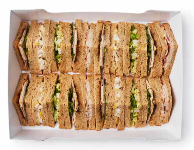 Platm102. Meat Sandwich Platter. (5 Sandwiches)