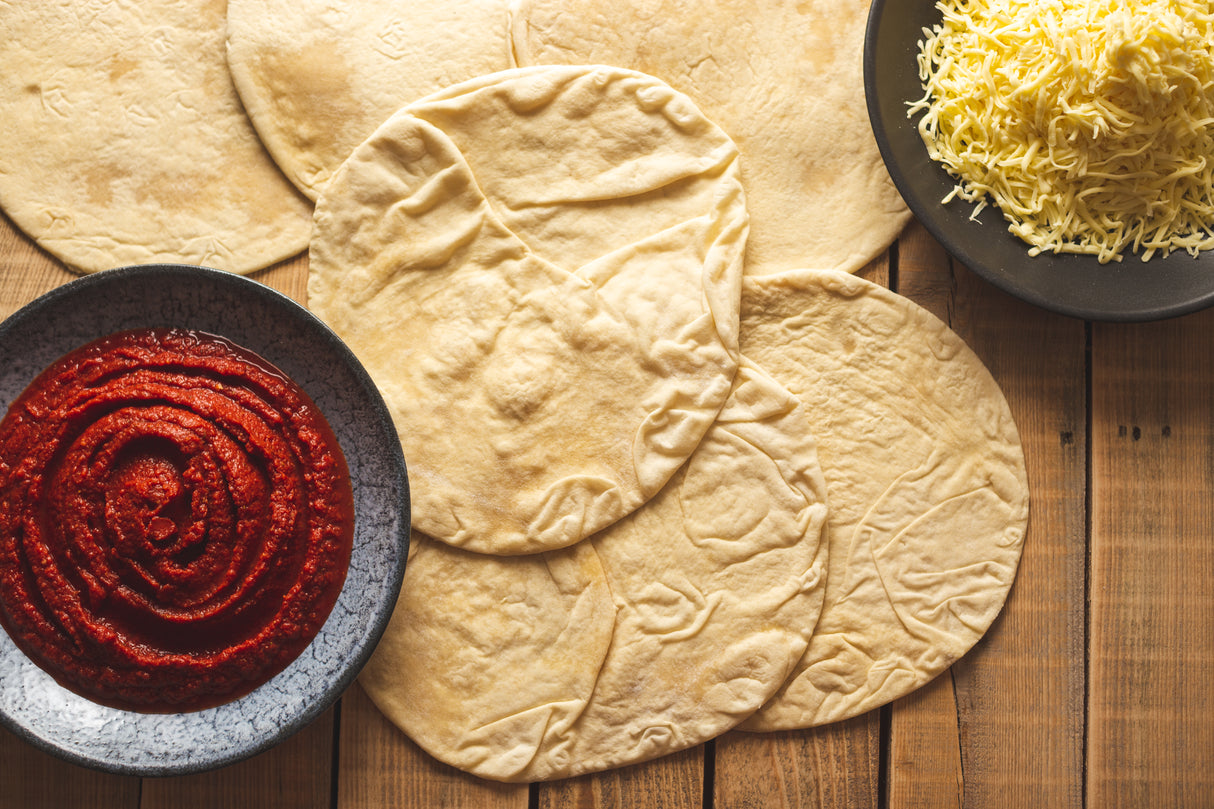 Artisan Hand Stretched Pizza