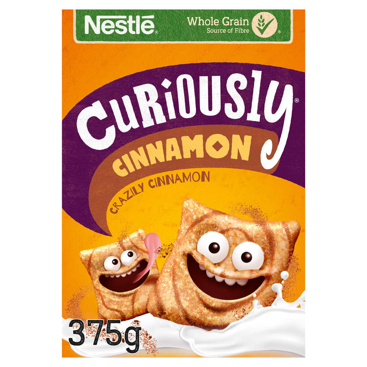 Elite. Nestle Curiously Cinnamon 1 x 375g
