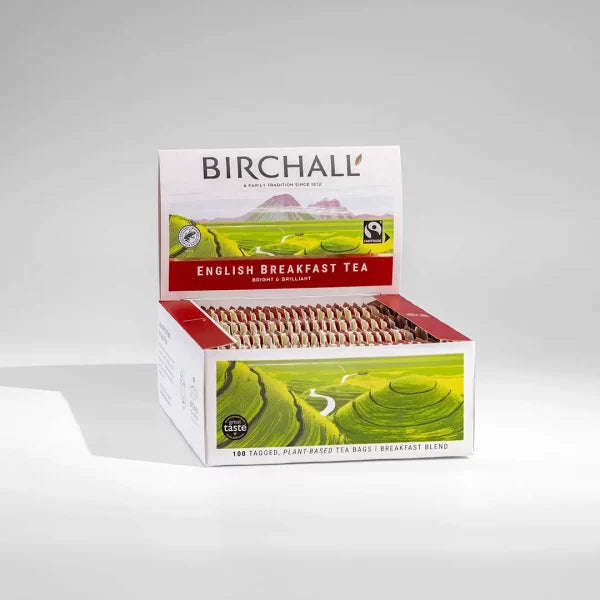 Coffee. Birchall Tagged  English Breakfast Tea  x100 1x Cup Tea Bags