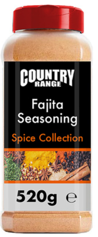 118128 SAV. Fajita Seasoning C/R 520g