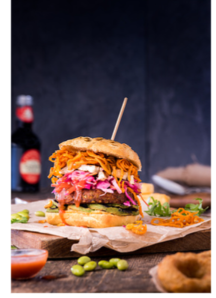 381229 SAV. Veggie Burgers Lux P/MNT- 24x100  - FROZEN PRODUCT