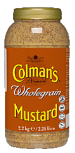 108647 SAV. Mustard Wholegrain Colemans 2.25 ltr