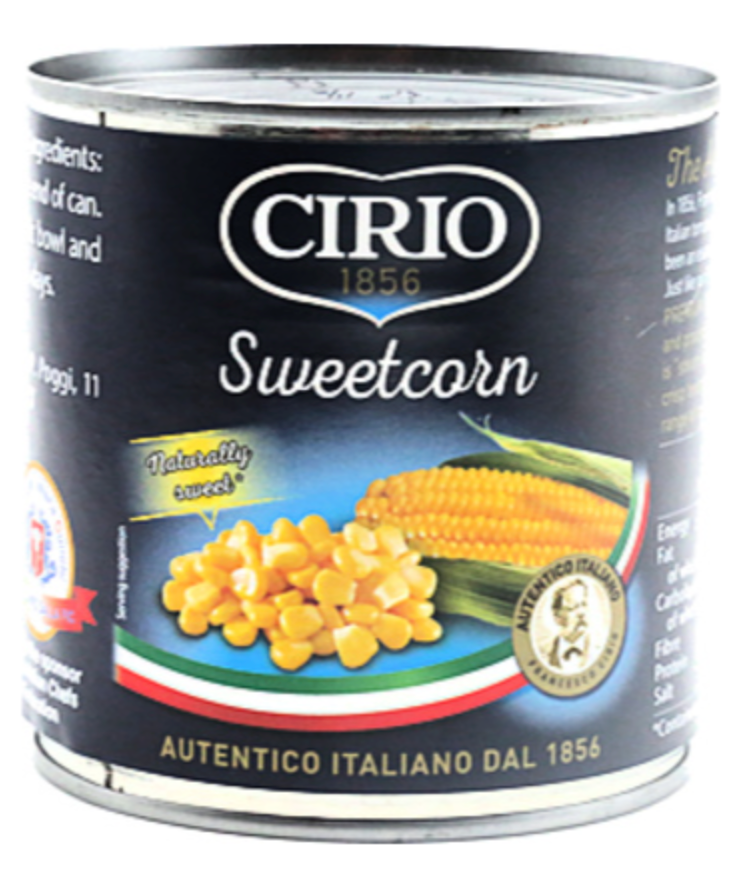 106256 SAV. Cirio Sweetcorn 326g