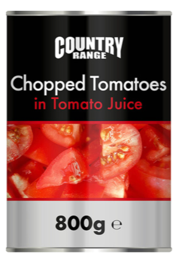 106453 SAV. Riverdene Chopped Tomatoes 800g