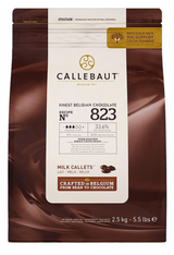 108276 SAv. Callebaut Milk Chocolate Callets 33.6%  2.5kg