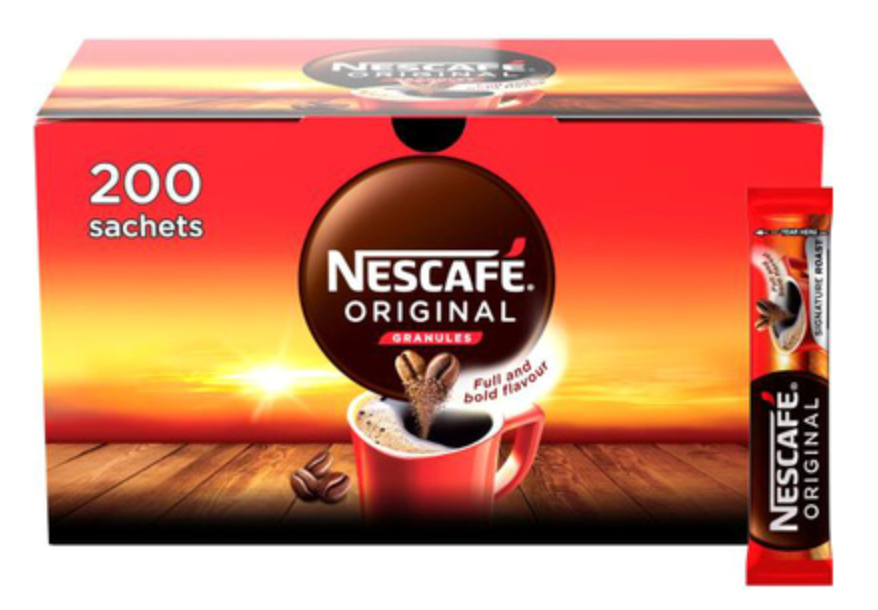 115081 SAV. Nescafe Original Instant Coffee Sachets x200