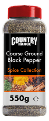 118347 SAV. Country Range Coarse Ground Black Pepper 530g