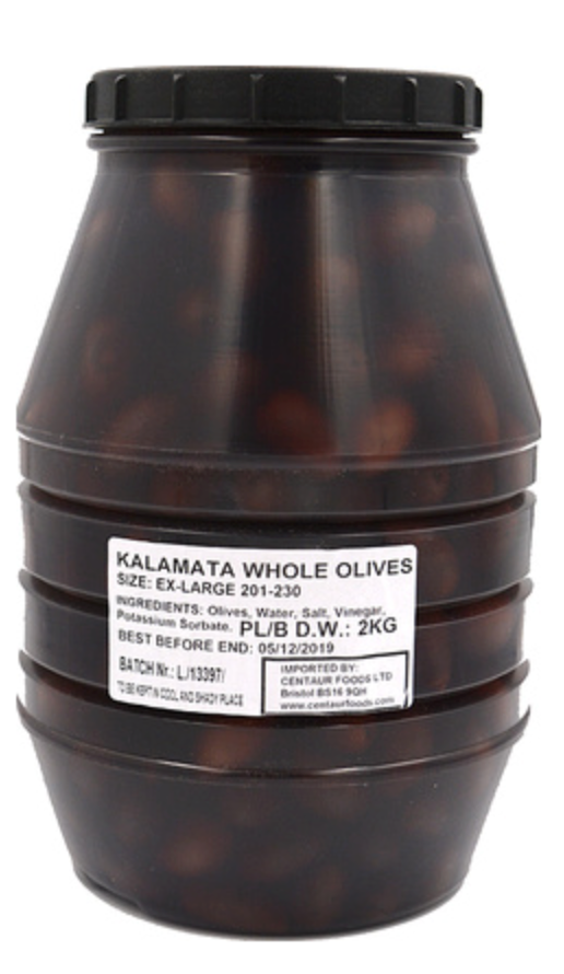 110152 SAV. Extra Large Pitted Kalamata Olives 2kg