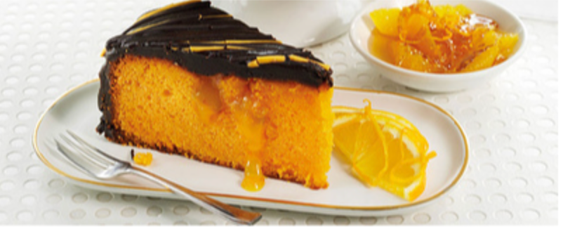 389219 SAV. Sidoli Sticky Chocolate and Orange Cake x14 ptn
