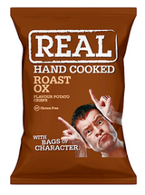 112781 SAV Real Roast Ox Crisps 48x35g