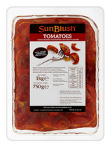 385181 SAV. Leathams Sun Blushed Tomatoes in Oil 1kg