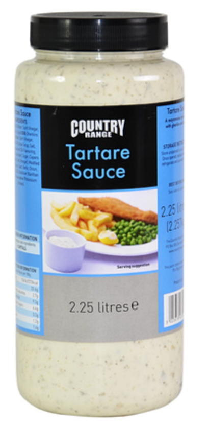 130551 SAV. Country Range Tartare Sauce 2.27 litre