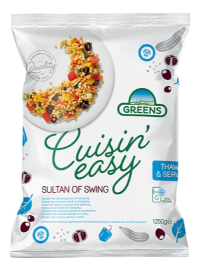 334013 SAV. Greens Cuisin Easy Sultan of Swing Salad 1.25kg