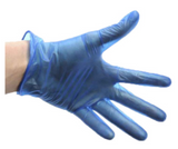 603237 SAV. Gen-X Medium Blue Powder Free Nitrile Gloves 100pr