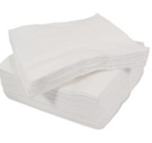 604191 SAV. Country Range White 2 Ply Napkins (33 cm) 250pcs