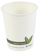 609295 SAV. Ingeo Compostable Single Wall Cups PLA (8 oz) 50PCS