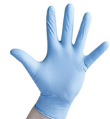 623714 SAV. Nitrile Large Blue Nitrile Powder Free Gloves 100PR
