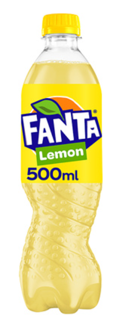 133281 SAV. Fanta Lemon Bottle 12 X 500ML