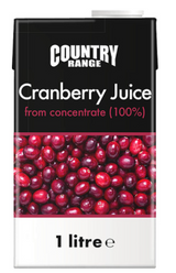 103046 SAV. Country Range Cranberry Juice 12 x 1LTR
