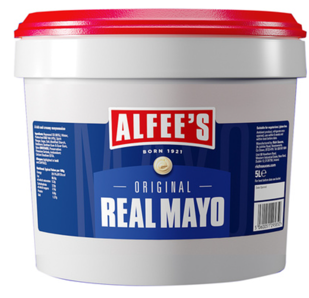 126481 SAV. Alfee's Real Mayonnaise 5LTR