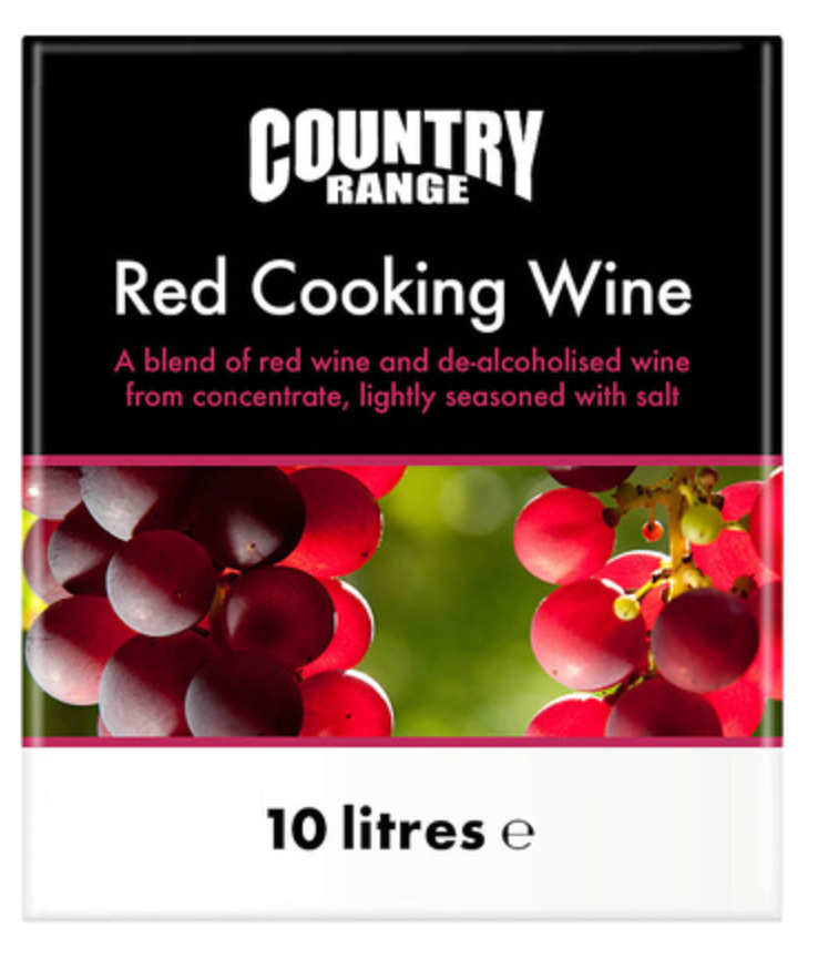 117393 SAV. Country Range Red Cooking Wine 10 litres