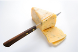 269064 SAV. Carron Lodge Chive and Onion Double Gloucester Cheese  1 kg