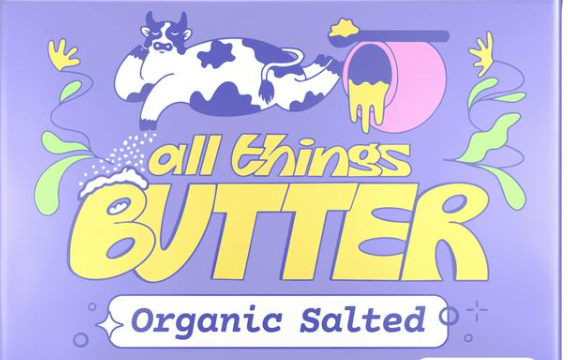 2089 AR.  Organic Butter Portions Salted 100x15g All Things Butter