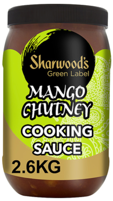 128109 SAV. Sharwoods Mango Chutney 2.6kg