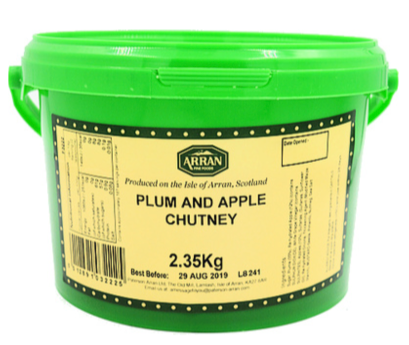 113537 SAV. Paterson Arran Plum and Apple Chutney 2.35KG