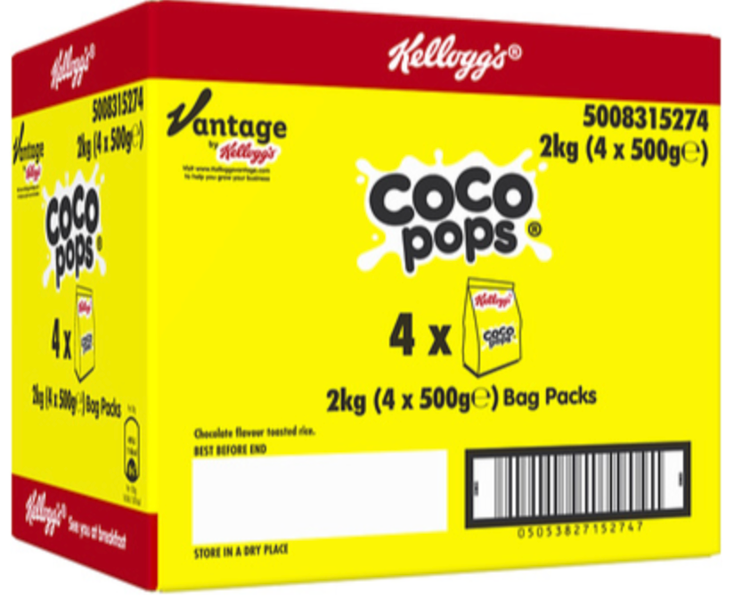 113084 SAV. Kelloggs Coco Pops  4x500g