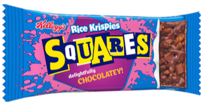 113372 SAV. Kelloggs Rice Krispies Squares Chocolate  1x30