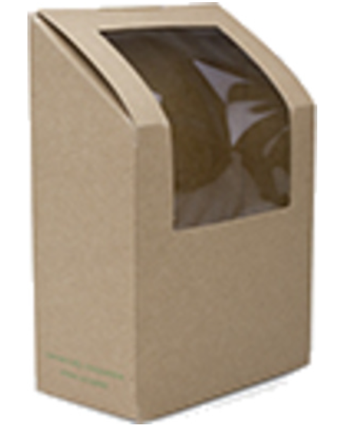 601840 SAV. Kraft Tortilla / Wrap Box 1 x 500PCS