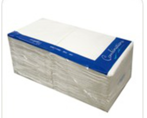 604585 SAV. Country Range White 2 Ply Cocktail Napkins (24 cm) 250 PCS